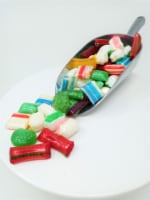 Christmas Mix 50% Filled Hard Christmas Candy 1 pound