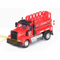 CIS-Associates AG56164R2 2.4G 1-64 Scale RC Transportation Fire Truck Toy with Lights & Sound
