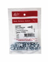 Malco No 7 Sizes x 1/2 in. L Slotted Hex Washer Head Zinc-Plated Metal Sheet Metal Screws 100