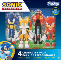FleXFigs™ Sonic the Hedgehog™ Character 4-Pack Perspective: Main