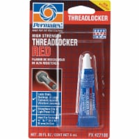 Permatex® High Strength Threadlocker - Red Perspective: Main