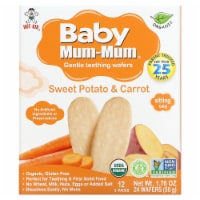 Baby Mum-Mum Organic Sweet Potato & Carrot Rice Rusks - 6 Boxes