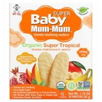 Baby Mum-Mum Organic Super Tropical Rice Rusks - 6 Boxes