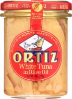 Ortiz Tuna White in Olive Oil Glass Jar Perspective: Main