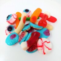 Gummi Body Parts Gummy Halloween Fall Autumn candy 2 pounds