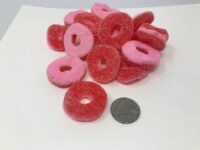 Gummi Watermelon Rings 1 pound bulk gummy rings gummy candy
