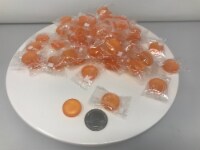 Peach Sugar Free Candy 2 pounds hard sucking candy