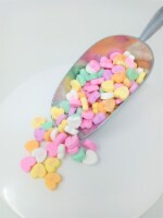 Tiny Conversation Hearts 1 pound Pastel Hearts
