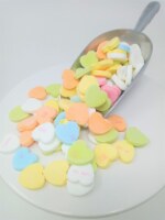 Large Conversation Hearts 1 pound Pastel Conversation Hearts