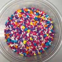 Spring Bunnies Chicks Ducks Mix Sprinkles Shapes Easter Bakery Topping 2 pounds