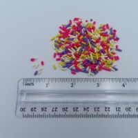Spring Mix Sprinkles Pastel Jimmies Bakery Topping 6 pounds colored sprinkles