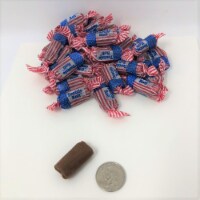Patriotic Tootsie Rolls Midgee Flag Wrapped 1 pound Tootsie Rolls bulk candy