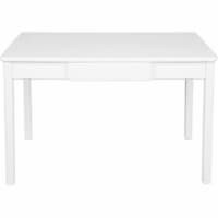 Little Colorado 046SW 23 x 36 x 24 in. Arts & Craft Table - Solid White