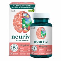 NEURIVA Original Brain Supplement For Memory,Focus&Concentration+Learning&Accuracy30ct Cpsls