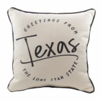 Home Decor Greetings From State Fabric Travel Souvenir Trip Ste0054 Texas