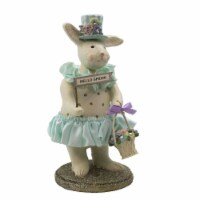 Heather Myers Bettina Polyresin Easter Spring Bunny Basket 55461