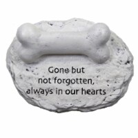 Home & Garden Memorial Dog Bone Polyresin Sympathy Bereavement 17984 Gone