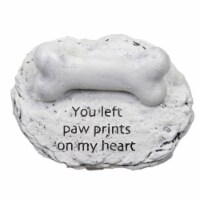 Home & Garden Memorial Dog Bone Polyresin Sympathy Bereavement 17984 Paw