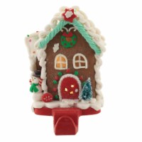 Christmas Gingerbread House Stocking Hdlr Candy Snowman Peppermint D2866 Sprinkles