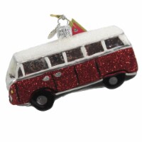 Morawski Vintage Volkswagon Camper Glass Ornament On The Road Vw Van 19252