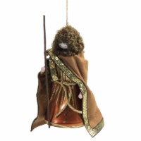 De Carlini Joseph In Shepherds Robe Ornament Italian Nativity Birth Pr4393