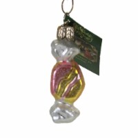 Old World Christmas Salt Water Taffy Glass Candy Tourist Favorite 32464 Yellow