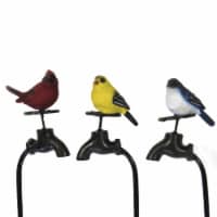 Home & Garden Summer Birds Water Spigot Pokes Set/3 Yard Stake 30671100 Set/3
