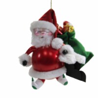 De Carlini Sleepytime Santa Glass Ornament Dec 26Th Bn420