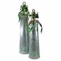 Christmas Christmas Tree Print Bell Green Rustic Holiday Vintage Fmh105b-106B