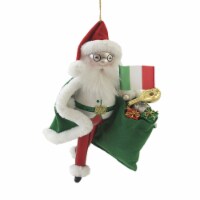De Carlini Italian Santa Glass Ornament Nationality Italy Bn476