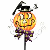 Home & Garden Glow In The Dark Jack-O-Lantern Halloween Spiders Stars 47M3446 Purple