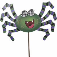 Halloween Hypnotic Spider Metal Spooky Spiral Eyes F21038 Green