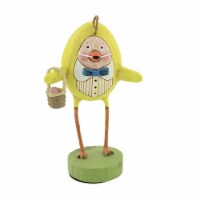 Lori Mitchell Chipper Chic Polyresin Easter Basket Egg 12283.