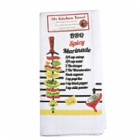 Decorative Towel Spicy Bbq Marinade Cotton 100% Cotton Kitchen Cooking Vl118