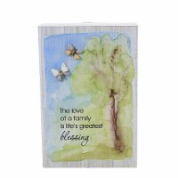 Home Decor Pebble Art Box Plaques Mdf Inspiration Er60498 Family