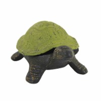 Home & Garden Garden Turtle Box Cast Iron Mothers Fathers Day 117463 Green