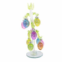 Easter Easter Egg Tree W/Ornaments Glass Handblown Egg Pearls Ea14937 Pearls
