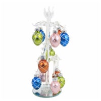 Easter Easter Tree W/Ornaments Set Glass Glitter Accents Ea16280 Diamond