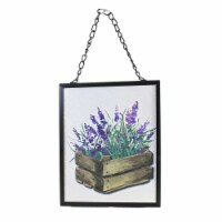 Home Decor Lavender Wildflower Wall Decor Metal Mother's Day Cg176913 Planks2