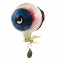 Blu Bom Blue Eye Ball Ornament Glass Bloodshot Halloween Clip On 2020188