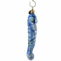 Blu Bom Blue Seahorse Glass Sea Christmas Ornament Ocean 1103381