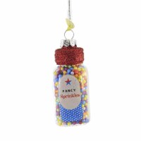 Holiday Ornament Sprinkles Plastic Fancy Baking Decorating Cake Go8168