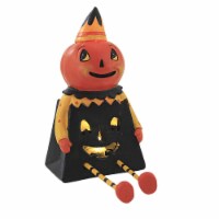 Halloween Light Up Treat Sack Sitter Johanna Parker Spooky Light R0073 Pumpkin