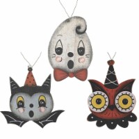 Holiday Ornament Pumpkin Peeps Ornaments Halloween Spooky Set H8836 Ghost