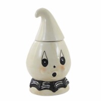 Tabletop Halloween Candy Jar Ceramic Halloween Ghost Johanna Parker R0015 Ghost