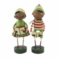 Lori Mitchell Curbie & Coco Come A Caroling Polyresin Christmas Singing 13339