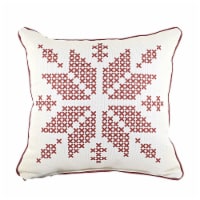 Christmas Sweater Snowflake Pillow Fabric Living Room Cross Stitch Chr0161