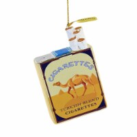 Holiday Ornament Cigarettes Glass Christmas Ornament Smokes Go8144