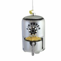 Holiday Ornament Air Fryer Glass Christmas Ornament Cooker Food Go8698