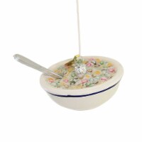 Holiday Ornament Fruity O's Glass Food Christmas Ornament Cereal Go8112